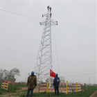 Lattice HDG เหล็ก 33KV Transmission Line Towers