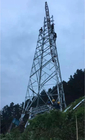 4 ขา Q345 Steel Lattice Transmission Tower