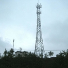 76m Self Supporting GSM Telecommunication Steel Lattice Tower