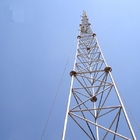 เหล็กชุบสังกะสี 25m Lattice Telecom Tower