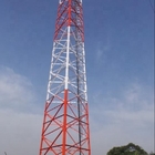 Sst Angular 10meter Telecommunication Steel Tower สังกะสีด้วย Aviation Light