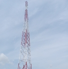 4 ขาชุบสังกะสี ASTM A123 Angle Steel Tower วิทยุสื่อสาร Wifi Gsm