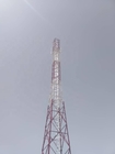 โทรคมนาคม 4 ขา Lattice Steel Tower Q345 ไมโครเวฟ