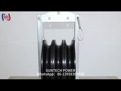 สายส่ง บล็อกร้อยสายตัวนำอลูมิเนียมสามชั้นนีโอพรีน