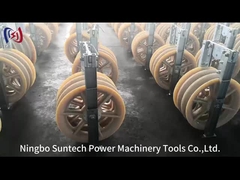 บล็อกร้อยสายตัวนำลูกกลิ้งไนลอน 660 มม. สำหรับสายเคเบิลที่แถมมาเหนือศีรษะ