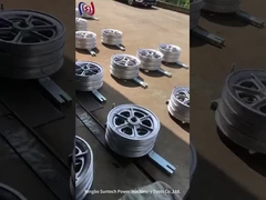 บล็อกร้อยสายตัวนำหุ้มด้วยยางอะลูมิเนียมมัด