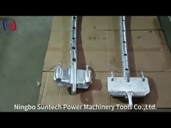 การทํางานของหัวบอร์ด การนําสายการส่งสําหรับบล็อกสตริงของพูลี่