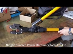 เครื่องตัดสายไฟฟ้ามือสมบูรณ์แบบ 100KN เครื่องมือตัดสายไฟฟ้าแบบไฮดรอลิก