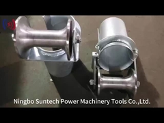 90 มิลลิเมตรล็อคเบลมูทประเภทเคเบิล รีลโรลเลอร์ด้วยล้อไนลอน