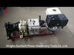 รอกขับเพลาแบบพกพาขนาดกะทัดรัดและน้ำหนักเบาสำหรับการปฏิบัติการกู้ภัยฉุกเฉิน