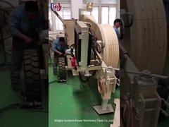 อุปกรณ์เชื่อมสายไฟฟ้าการก่อสร้าง เครื่องดึงไฮดรอลิก