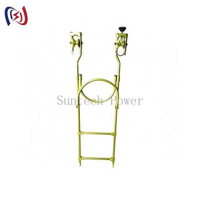 คุณภาพ  Professional Hanging Rope Ladder Inspection Trolleys with 1-1.8MM Length and 4.5-8KG Weight for 35% More Stable Transmission Line Maintenance โรงงาน
