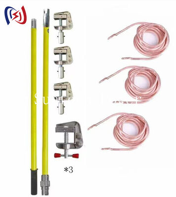 คุณภาพ  High Conductivity Grounding Lead for Safe Electrical System Earthing and Fault Current Dissipation โรงงาน