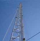 Self Support Tubular Telecom Tower 15 - 60m ความสูงสำหรับการส่งสัญญาณ