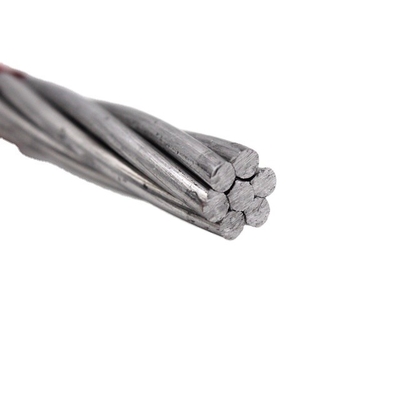 1 x 7 EHS Bare Galvanized Strand Guy Wire สำหรับเหนือศีรษะ 3/8 &quot;