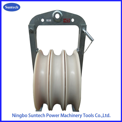 508x100mm Pilot Bundled Conductor Stringing Blocks สําหรับสายส่ง