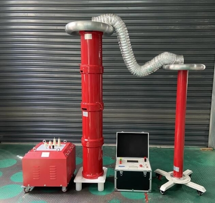 10KVA / 50KV PD อุปกรณ์ทดสอบการตรวจจับฟรี เครื่องแปลงระบบทดสอบการปล่อยบางส่วน