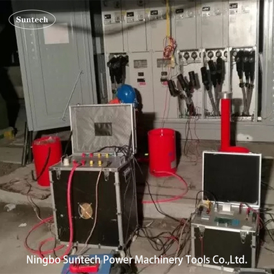 810KVA High Voltage Test Kit, 35KV และ 132KV HV เครื่องทดสอบเคเบิล 30-300Hz