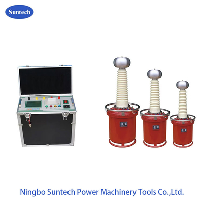 SF6 อุปกรณ์ทดสอบ AC Hipot การแยกแก๊ส AC Hipot Analyzer 80KV 100mA