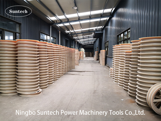 508x100mm MC Pulley Sheaves Condutor Stringing Blocks สำหรับไซต์