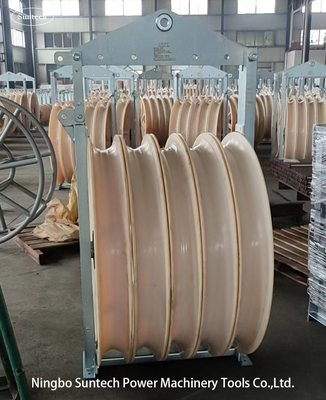 บล็อคพูลี่พานนําอลูมิเนียมสําหรับสายส่ง 220KV