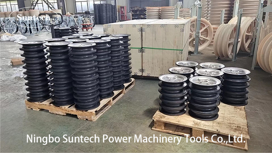 สายส่ง 508 x100mm MC Pulley Wheels For Stringing Block