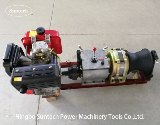 Power Construction เครื่องกว้านขับเคลื่อนด้วยดีเซล เครื่องดึงสายไฟ เครื่องกว้านขับเคลื่อน