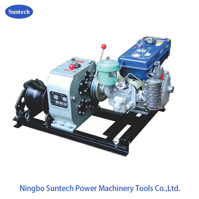 เครื่องดึงสายไฟเครื่องยนต์เบนซินขนาดเล็กขับเคลื่อนด้วยแก๊สขนาด 5 ตัน Honda / Yamaha
