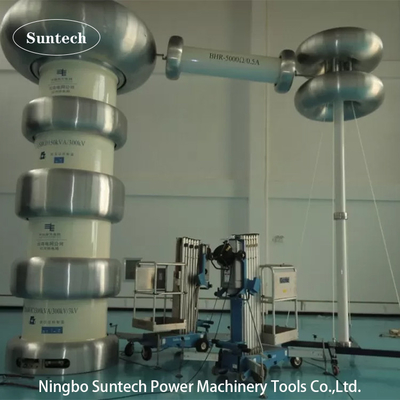 600KV PD เครื่องทดสอบความดันสูงฟรี อุปกรณ์วัดการปล่อยบางส่วน