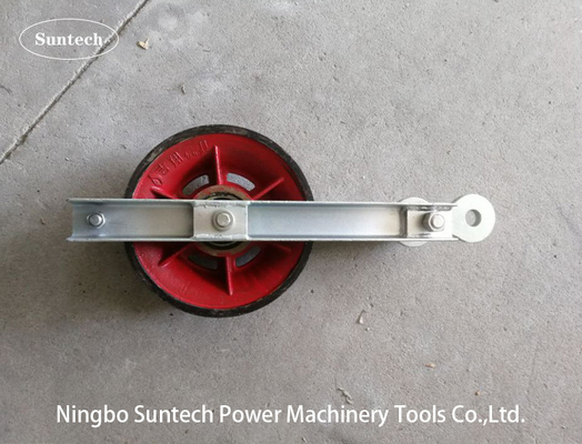 916mm 300KN Single Steel Sheave Conductor Stringing Blocks