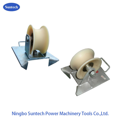 Edge Mount Manhole Wire Pulling Rollers, Pithead Cable Pulling Rollers