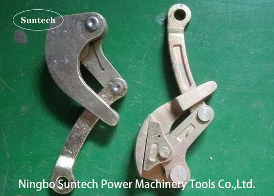 10KN Single Cam Wire Cable Clamp / Earth Wire Gripper Tool สำหรับ Steel Strand