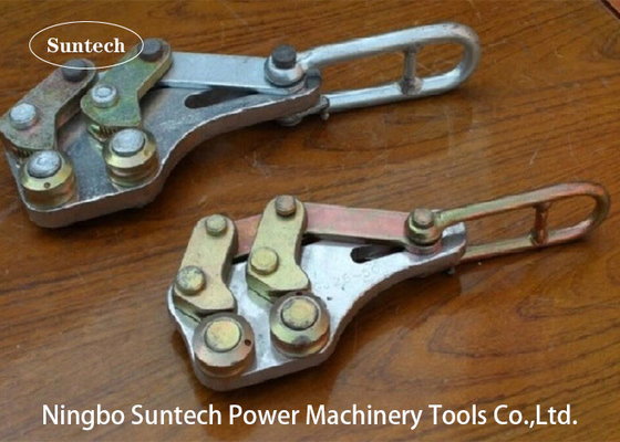 SKDS / 10 KN Dual Cam Earth Steel กริปเปอร์ สายเคเบิล 50GJ Steel Strand Tools