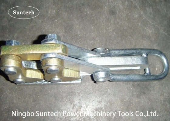 SKDS / 10 KN Dual Cam Earth Steel กริปเปอร์ สายเคเบิล 50GJ Steel Strand Tools