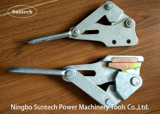 เครื่องมือก่อสร้างอาคาร 2 กก. ที่จับด้วยตนเอง Earth Wire Gripper Steel Strand