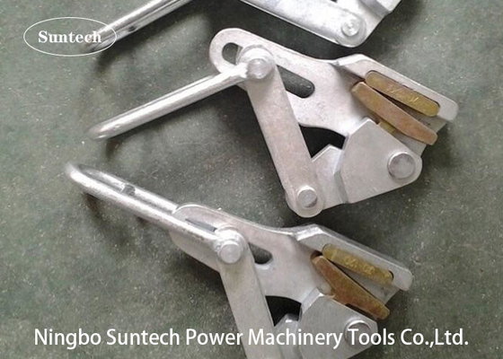 เครื่องมือก่อสร้างอาคาร 2 กก. ที่จับด้วยตนเอง Earth Wire Gripper Steel Strand