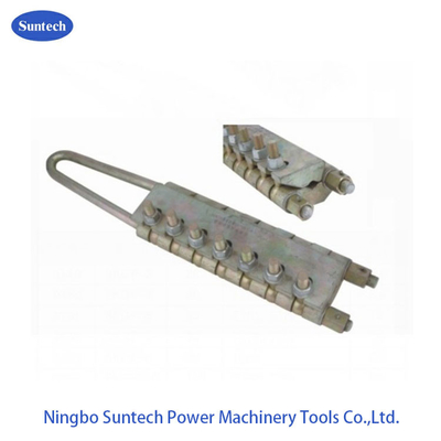 Bolt Type Anti Twist Steel Rope Gripper Stringing Conductor มาพร้อมแคลมป์