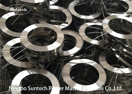 ISO9001 แถบรัดเหล็กกล้าไร้สนิมกว้าง 12.7 มม. รีดเย็น