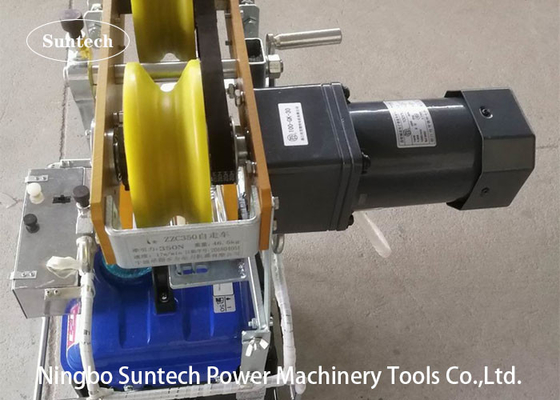 ZZC350 เครื่องลากจูงแบบเคลื่อนย้ายได้ 350N OPGW Optical Fiber Stringing Tools