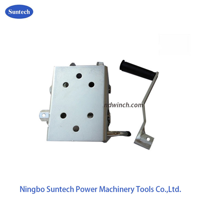 Three Speed ​​Dacromet Power 2200lbs Marine Hand Winch
