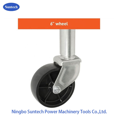 10" Travel 6" Wheel Trailer อะไหล่พร้อมน้ำหนักบรรทุก 1,000 ปอนด์