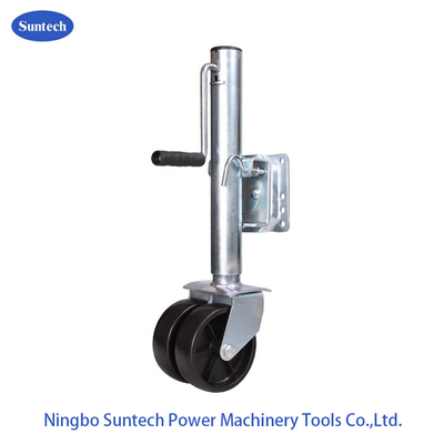 สังกะสีชุบ 1500lbs Side Handle Dual Wheels Trailer อะไหล่