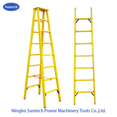 8m FRP ไฟเบอร์กลาสส่วนต่อขยายบันไดก่อสร้าง Tower Erction Tools