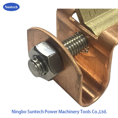 ISO9001 Ball Blasted Power Trolley Line ชั้นวางของทองแดง