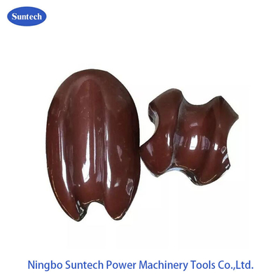 Stay Wire Porcelain Egg Insulators สำหรับสายส่ง 44KN 400V