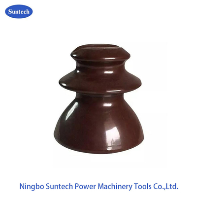 สายไฟฉนวนไฟฟ้า Porcelain Pin Insulator ไฟฟ้าแรงสูง 24KV