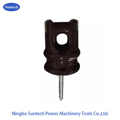802 - 4 สกรูกลวงรั้วไฟฟ้าฉนวนพอร์ซเลน0.4KV