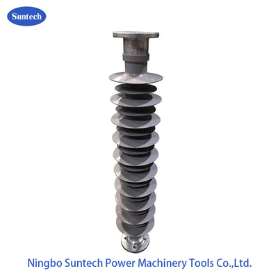 69KV 10KN ป้องกันการสึกกร่อนโพลีเมอร์แรงดันสูง Line Post Insulators