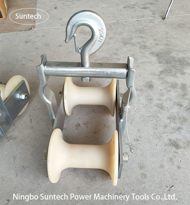 เครื่องเลื่อนเคเบิล 5KN สําหรับการสร้างสายไฟฟ้าและสายสื่อสาร