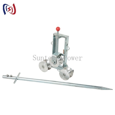 อลูมิเนียม Sheave Grouding Wire Cable Pulley Block Conductor Stringing Blocks